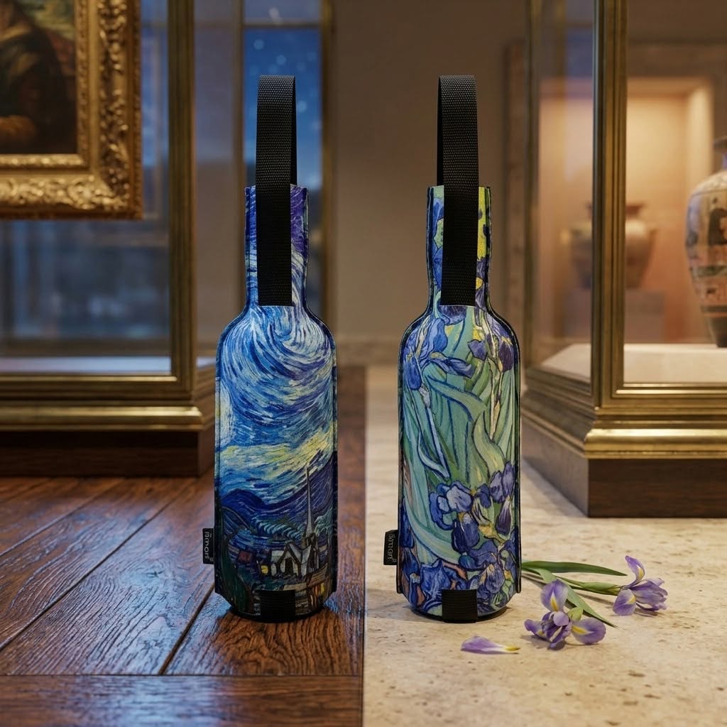 Neoprene Wine Bottle Tote